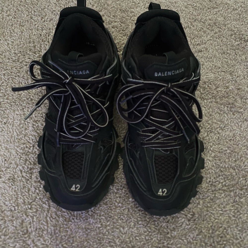 Balenciaga Men's Black Athletic Shoes